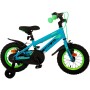 Bicicletta per bambini Volare Rocky - Ragazzi - 12 pollici - Verde - Due freni a mano