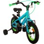 Bicicletta per bambini Volare Rocky - Ragazzi - 12 pollici - Verde - Due freni a mano