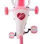 Bicicletta per bambini Volare Ashley - Ragazze - 16 pollici - Rosa/Rosso - Due freni a mano