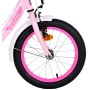 Bicicletta per bambini Volare Ashley - Ragazze - 16 pollici - Rosa - Due freni a mano