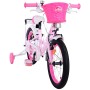 Bicicletta per bambini Volare Ashley - Ragazze - 16 pollici - Rosa - Due freni a mano