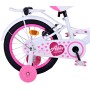 Bicicletta per bambini Volare Ashley - Ragazze - 16 pollici - Bianca - Due freni a mano