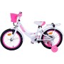 Bicicletta per bambini Volare Ashley - Ragazze - 16 pollici - Bianca - Due freni a mano