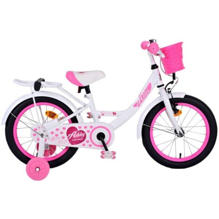 Bicicletta per bambini Volare Ashley - Ragazze - 16 pollici - Bianca