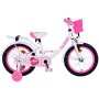 Bicicletta per bambini Volare Ashley - Ragazze - 16 pollici - Bianca