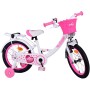 Bicicletta per bambini Volare Ashley - Ragazze - 16 pollici - Bianca