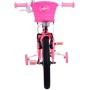 Bicicletta per bambini Volare Ashley - Ragazze - 16 pollici - Rosa/Rosso