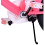 Bicicletta per bambini Volare Ashley - Ragazze - 16 pollici - Rosa/Rosso