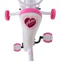 Bicicletta per bambini Volare Ashley - Ragazze - 18 pollici - Bianca