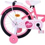 Bicicletta per bambini Volare Ashley - Ragazze - 18 pollici - Rosa/Rosso