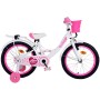 Bicicletta per bambini Volare Ashley - Ragazze - 18 pollici - Bianca - Due freni a mano