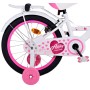 Bicicletta per bambini Volare Ashley - Ragazze - 18 pollici - Bianca - Due freni a mano