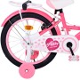 Bicicletta per bambini Volare Ashley - Ragazze - 18 pollici - Rosa/Rosso - Due freni a mano