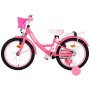 Bicicletta per bambini Volare Ashley - Ragazze - 18 pollici - Rosa/Rosso - Due freni a mano