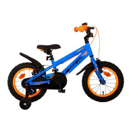 Bicicletta per bambini Volare Rocky - Ragazzi - 14 pollici - Blu - Due freni a mano