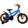 Bicicletta per bambini Volare Rocky - Ragazzi - 14 pollici - Blu - Due freni a mano