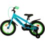 Bicicletta per bambini Volare Rocky - Ragazzi - 14 pollici - Verde