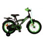 Bicicletta per bambini Volare Thombike - ragazzo - 14 pollici - nera verde