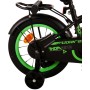 Bicicletta per bambini Volare Thombike - ragazzo - 14 pollici - nera verde