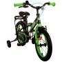 Bicicletta per bambini Volare Thombike - ragazzo - 14 pollici - nera verde