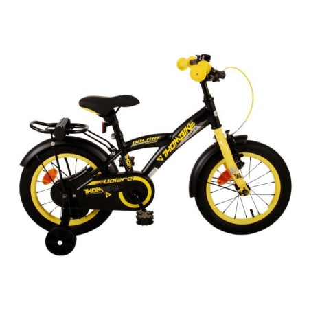 Bicicletta per bambini Volare Thombike - Ragazzi - 14 pollici - Nero Giallo