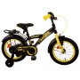 Bicicletta per bambini Volare Thombike - Ragazzi - 14 pollici - Nero Giallo