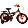 Bicicletta per bambini Volare Thombike - ragazzo - 14 pollici - nero arancione