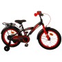 Bicicletta per bambini Volare Thombike - Ragazzi - 16 pollici - Nera Rossa