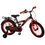 Bicicletta per bambini Volare Thombike - Ragazzi - 16 pollici - Nera Rossa