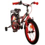 Bicicletta per bambini Volare Thombike - Ragazzi - 16 pollici - Nera Rossa