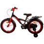 Bicicletta per bambini Volare Thombike - Ragazzi - 16 pollici - Nera Rossa