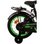 Volare Thombike Bicicletta per bambini - Ragazzi - 14 pollici - Nera Verde - Due freni a mano