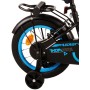 Volare Thombike Bicicletta per bambini - Ragazzi - 14 pollici - Nera Blu - Due freni a mano