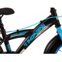 Volare Thombike Bicicletta per bambini - Ragazzi - 14 pollici - Nera Blu - Due freni a mano