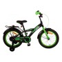 Bicicletta per bambini Volare Thombike - ragazzo - 16 pollici - nera verde