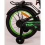 Bicicletta per bambini Volare Thombike - ragazzo - 16 pollici - nera verde