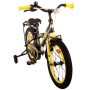 Bicicletta per bambini Volare Thombike - Ragazzi - 16 pollici - Nero Giallo