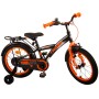 Bicicletta per bambini Volare Thombike - ragazzo - 16 pollici - nero arancione