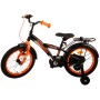 Bicicletta per bambini Volare Thombike - ragazzo - 16 pollici - nero arancione