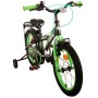 Volare Thombike Bicicletta per bambini - Ragazzi - 16 pollici - Nera Verde - Due freni a mano