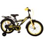 Volare Thombike Bicicletta per bambini - Ragazzi - 16 pollici - Nero Giallo - Due freni a mano