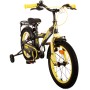 Volare Thombike Bicicletta per bambini - Ragazzi - 16 pollici - Nero Giallo - Due freni a mano