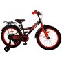 Bicicletta per bambini Volare Thombike - Ragazzi - 18 pollici - Nera Rossa