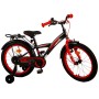 Bicicletta per bambini Volare Thombike - Ragazzi - 18 pollici - Nera Rossa