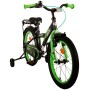 Bicicletta per bambini Volare Thombike - Ragazzi - 18 pollici - Nero Verde