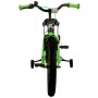 Bicicletta per bambini Volare Thombike - Ragazzi - 18 pollici - Nero Verde