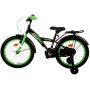 Bicicletta per bambini Volare Thombike - Ragazzi - 18 pollici - Nero Verde