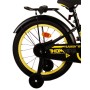 Bicicletta per bambini Volare Thombike - Ragazzi - 18 pollici - Nero Giallo