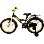 Bicicletta per bambini Volare Thombike - Ragazzi - 18 pollici - Nero Giallo