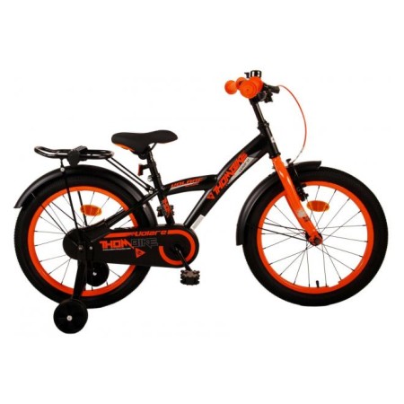 Bicicletta per bambini Volare Thombike - Ragazzi - 18 pollici - Nero Arancione